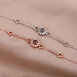 Sterling Silver Projection Photo Bracelet - Personalized Memorial Gift