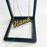 Custom Acrylic Name Necklace for Women Kids Jewelry