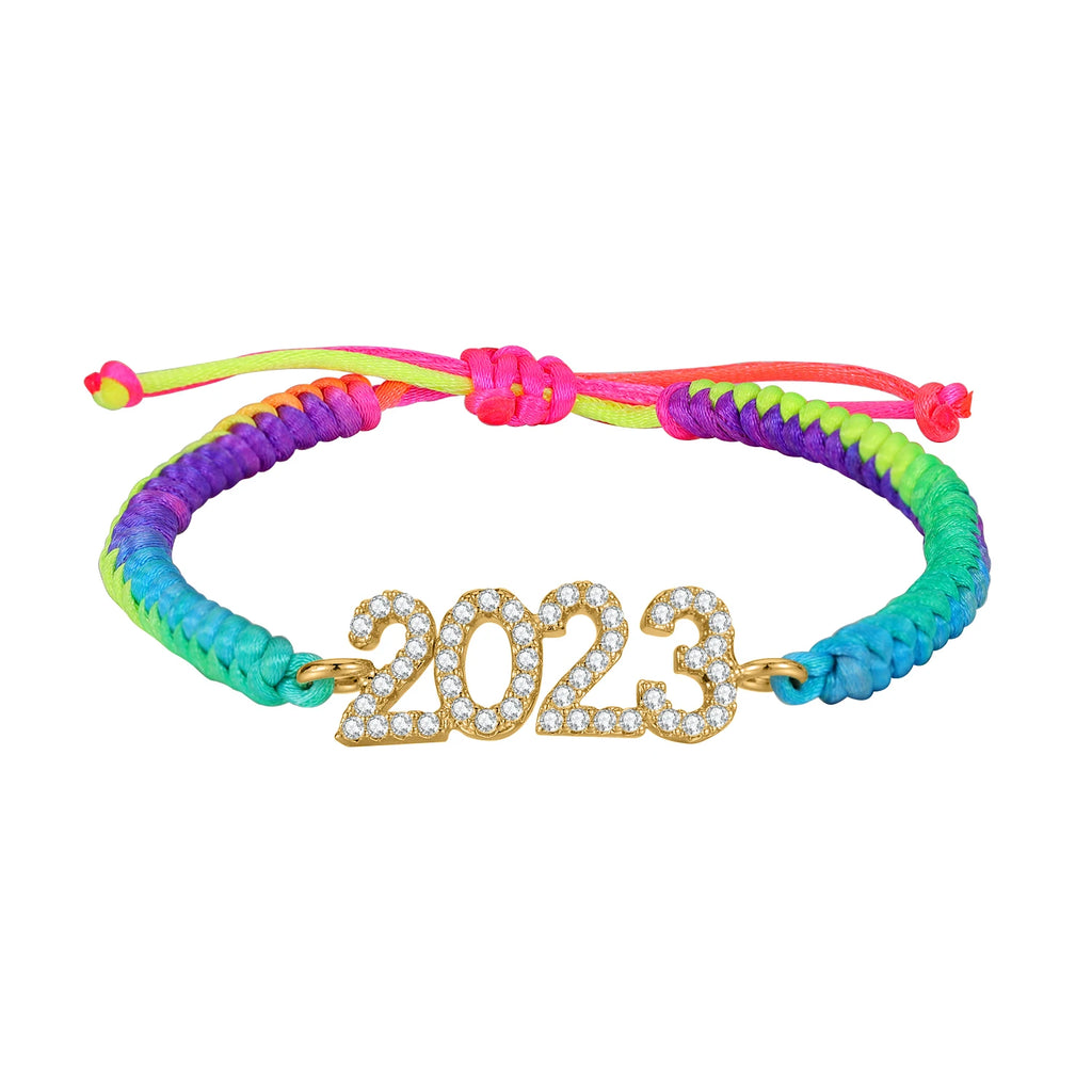 Personalized Adjustable Vintage Bracelet with Zircon for Girls