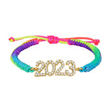 Personalized Adjustable Vintage Bracelet with Zircon for Girls