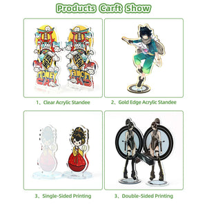 Custom Anime Character Acrylic Stand Keychain