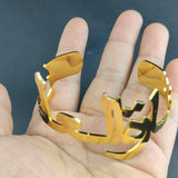 Personalized Arabic Name Bangle Stainless Steel Punk Cuff