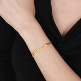 Arabic Name Bracelet Cuban Chain Personalized Stainless Steel Nameplate
