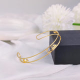 Arabic Name Bracelet Stainless Steel Couple Gift Jewelry Set Eid Mubarak