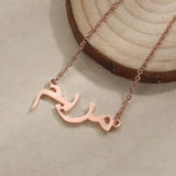 Arabic Name Necklace Stainless Steel Choker