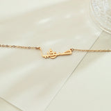 Personalized Arabic Name Necklace, Gold Islam Necklace