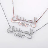 Custom Arabic Name Necklace Personalized Islamic Jewelry Gift