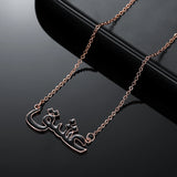 Personalized Arabic Necklace Stainless Steel Name Necklaces Pendant