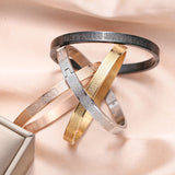 Personalized Ayatul Kursi Cuff Bangle Stainless Steel Arabic Bracelet