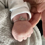 Personalized Kids Name Bracelet Girls Boys Stainless Steel Adjustable