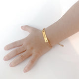 Custom Baby Name Bracelet Stainless Steel Jewelry