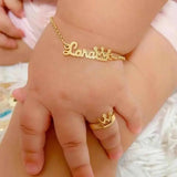 Personalized Baby Name Bracelet for Newborn Girls or Boys