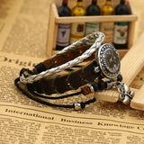Personalized Beaded Leather Bracelet