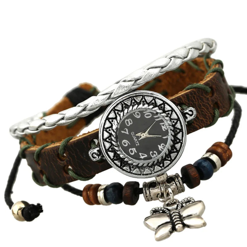 Personalized Beaded Leather Bracelet