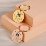 Custom Name Keychain for BFF Gift