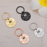 Custom Name Keychain for BFF Gift