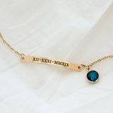 Personalized Birthstone Bracelet Friendship Bracelet Sister Bridesmaid Jewelry