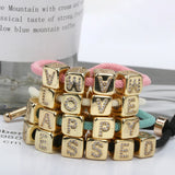 Personalized Rope Chain Bracelet for Women with Micro-Inlaid Zircon LOVE Charm