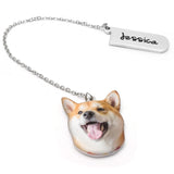 Custom Photo Engraved Bookmark with Names - Perfect Gift for Any Occasion