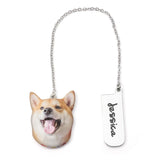Custom Photo Engraved Bookmark with Names - Perfect Gift for Any Occasion