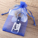 Personalized Bottle Opener Wedding Favor Keychain