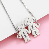 Personalized Kid Name Bracelet Stainless Steel Charm Bracelet
