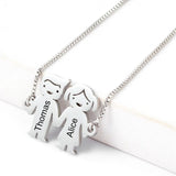 Personalized Kid Name Bracelet Stainless Steel Charm Bracelet