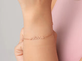 Personalized Name Bracelet - Custom Dainty Initials Gift