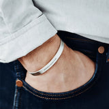 Personalized Stainless Steel Name Bracelet with Time Letters