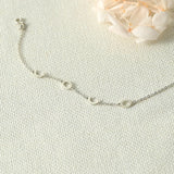 Custom Initial Letter Pendant Bracelet Women