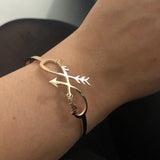 Personalized Stainless Steel Bracelet with Letters for Women