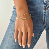 Custom Stainless Steel Family Name Bangle