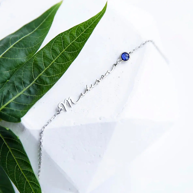 Personalized Stainless Steel Bracelet for Women