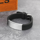 Silicone Belt Shape Bracelet for Men