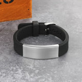 Silicone Belt Shape Bracelet for Men