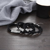 Men's Personalized Braided Rope Bracelet - Birthday Gift