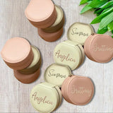 Monogram Travel Jewelry Case Personalized Bridesmaid Gift