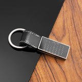 Personalized Calendar Keychain Love Date Leather Keychain