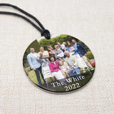 Custom Family Photo Car Hanging Ornament