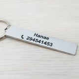 Personalized Car Number Plate Keychain Driver Gift
