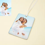 Custom Car Pendant Photo Charm Rearview Mirror Hanging Pendant
