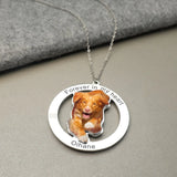 Car Pendant Photo Charm Rearview Mirror Hanging Pendant Dog Memorial