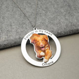 Car Pendant Photo Charm Rearview Mirror Hanging Pendant Dog Memorial