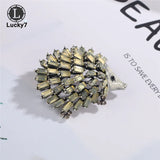 Hedgehog Animal Brooch Jewelry Display