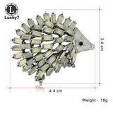 Hedgehog Animal Brooch Jewelry Display