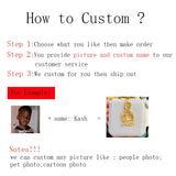 Personalized Cartoon Name Pendant Necklaces for Men Women