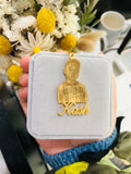 Personalized Cartoon Name Pendant Necklaces for Men Women