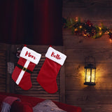 Personalized Family Name Christmas Stockings
