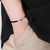 Circle Photo Projection Bracelet Couples Jewelry Birthday Memory