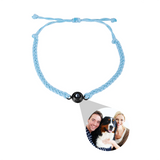Photo Projection Bracelet Couples Memorial Jewelry Birthday Lover Gift